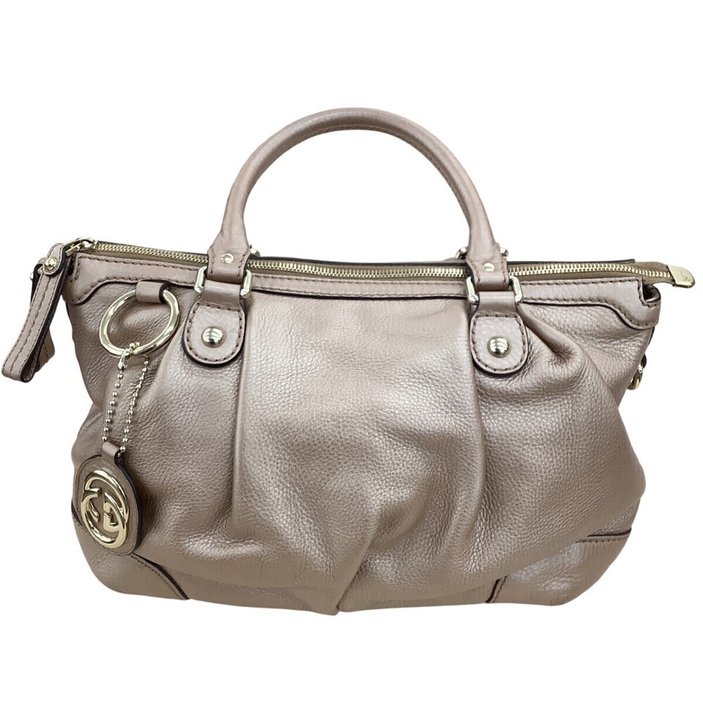 GUCCI Diamante Sukey handbag gold